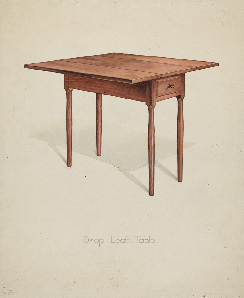 Irving I. Smith - Shaker Drop-leaf Table