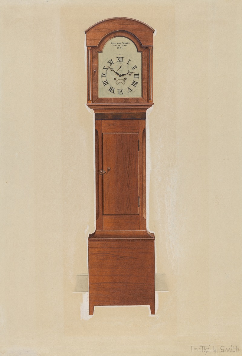 Irving I. Smith - Shaker Tall Clock