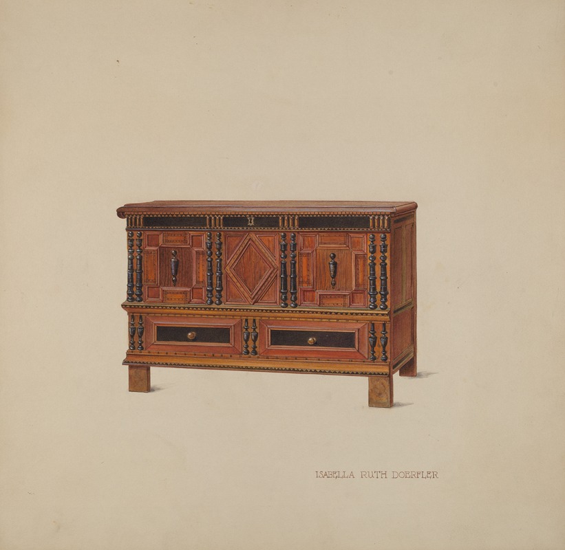 Isabella Ruth Doerfler - Chest with Two Drawers