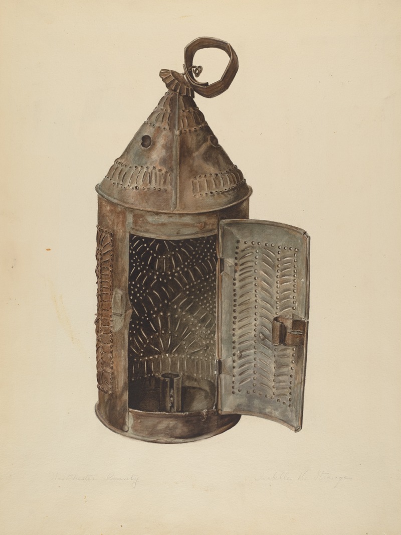 Isabelle De Strange - Sheet Iron Lantern