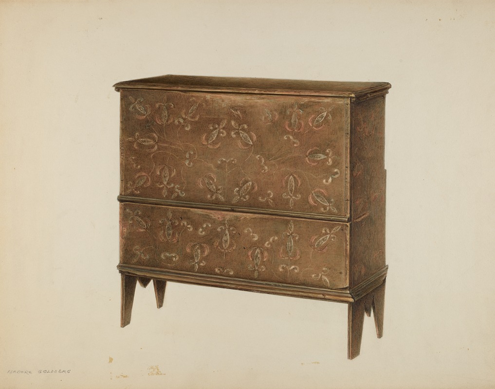 Isadore Goldberg - Chest with Drawer