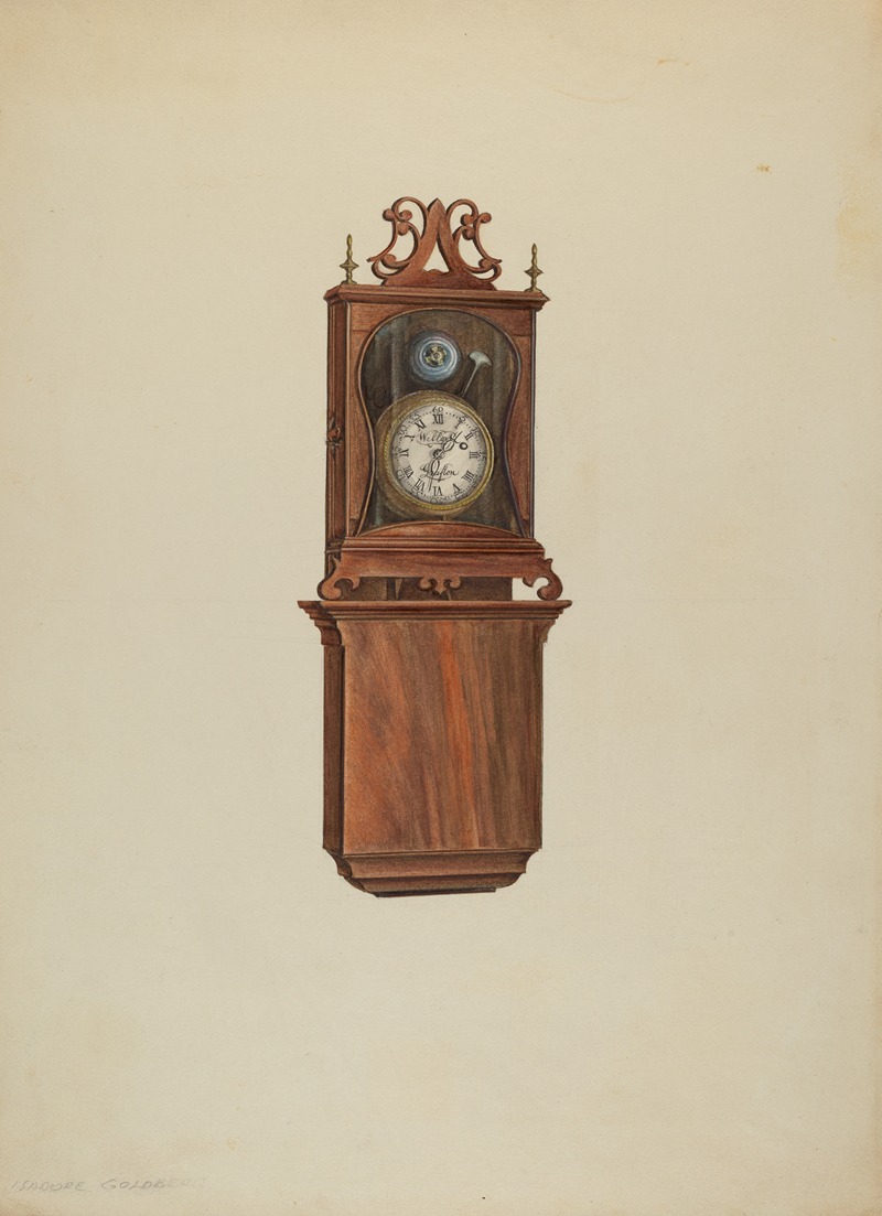 Isadore Goldberg - Wall Clock