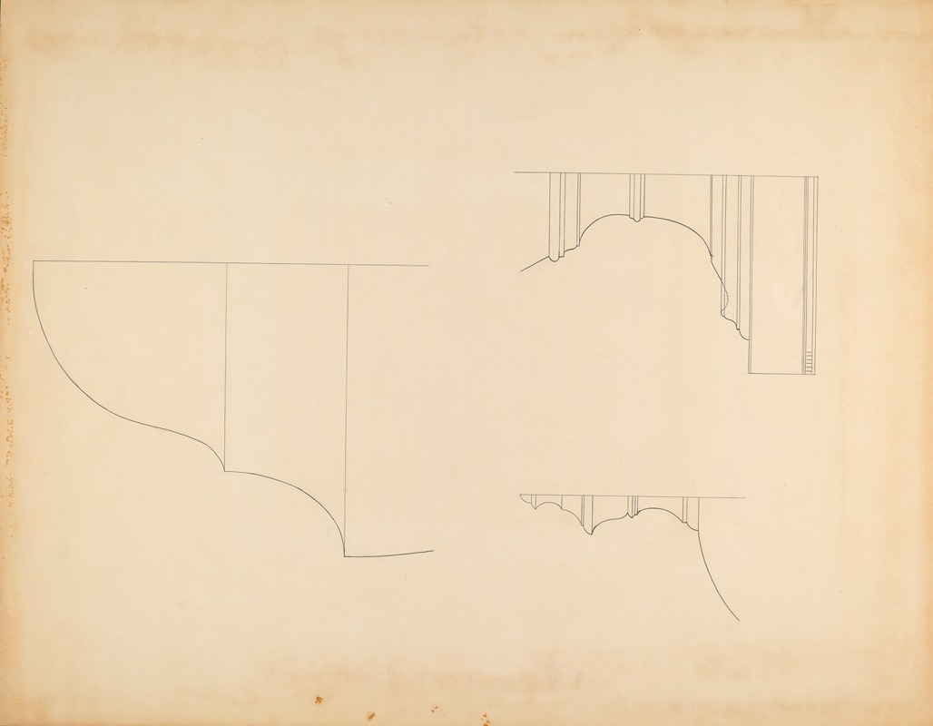 Isidore Sovensky - Knife and Spoon Box – Line Drawing