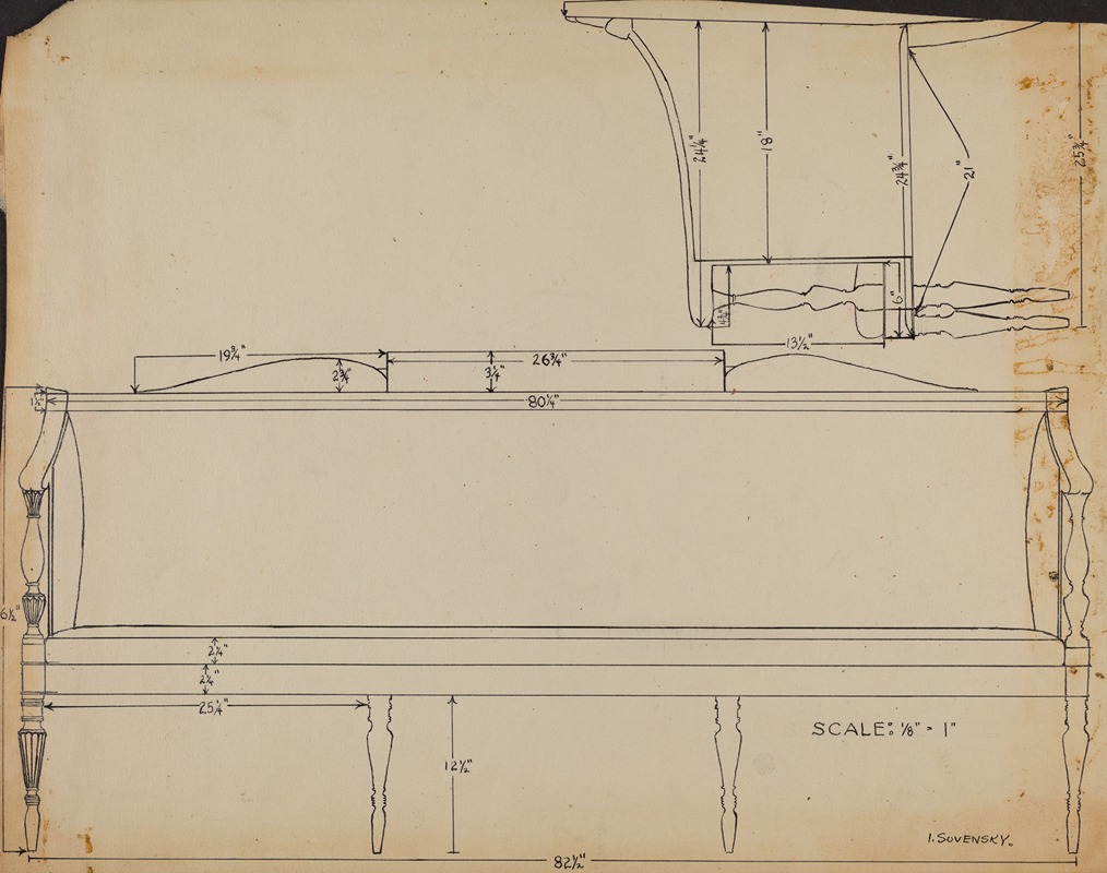 Isidore Sovensky - Sofa