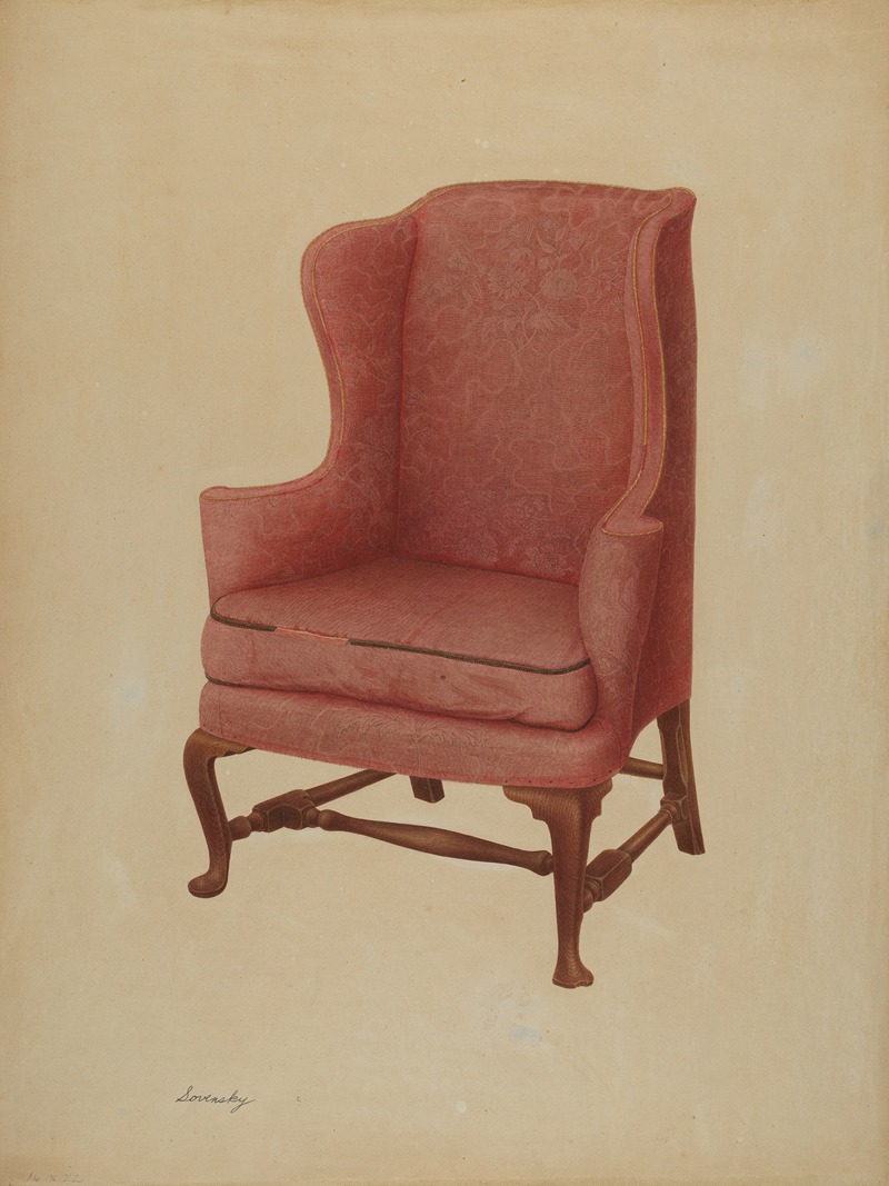 Isidore Sovensky - Wing Chair