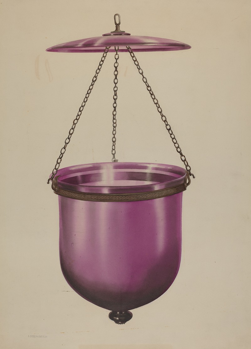 Isidore Steinberg - Hanging Lamp