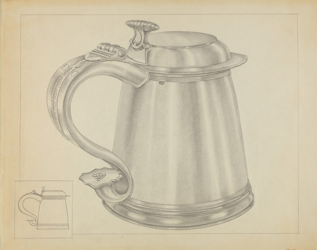 Isidore Steinberg - Silver Tankard