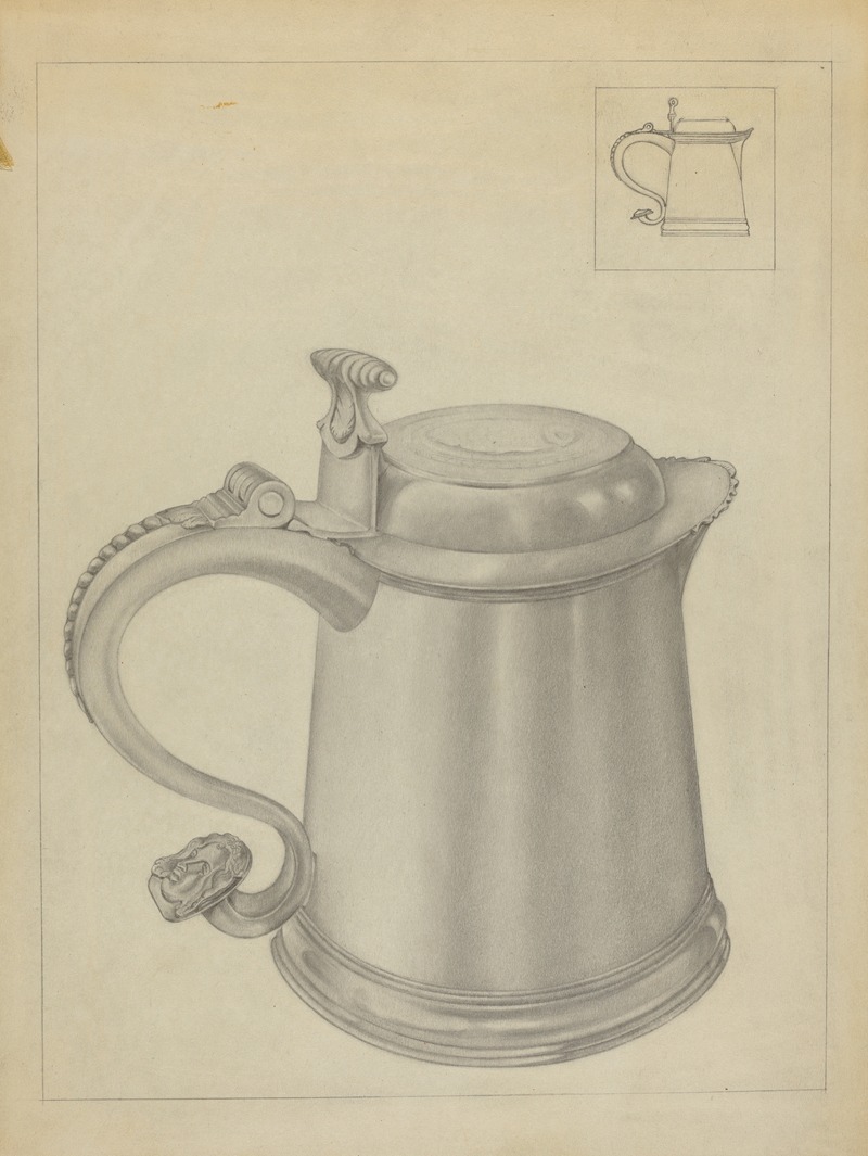 Isidore Steinberg - Silver Tankard