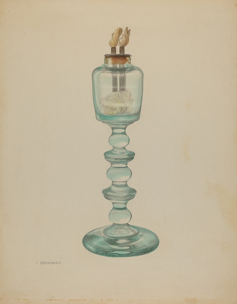 Isidore Steinberg - Whale Oil Lamp