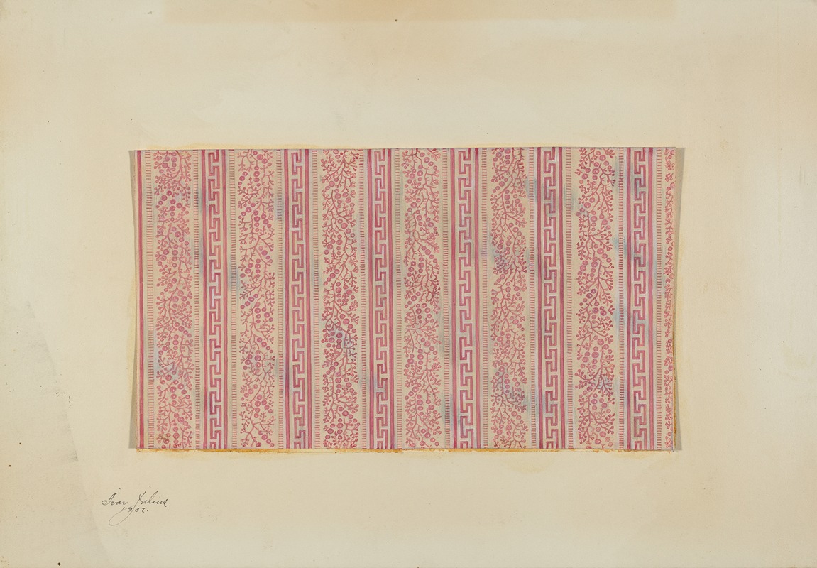 Ivar Julius - Girl’s Wrapper – Textile Pattern