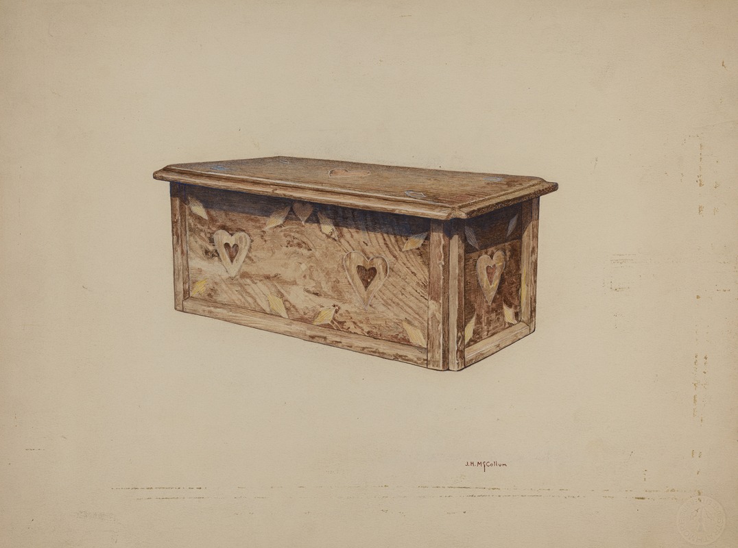 J. Herman McCollum - Pa. German Box