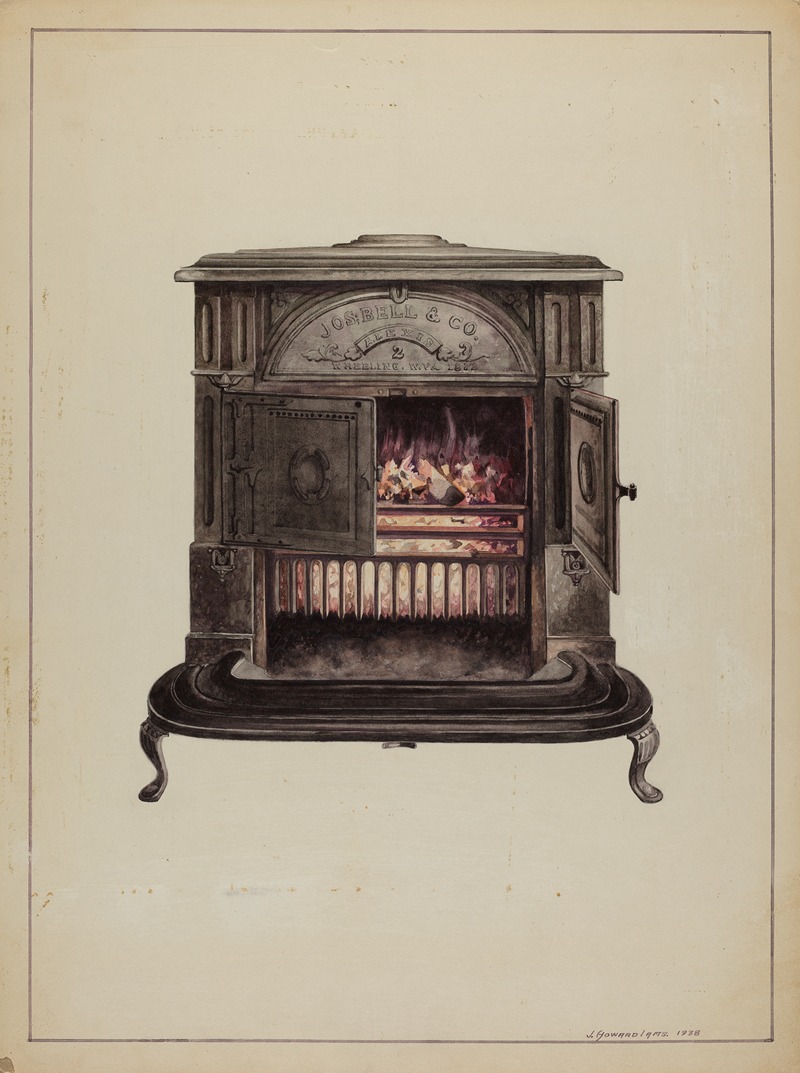 J. Howard Iams - Franklin Stove