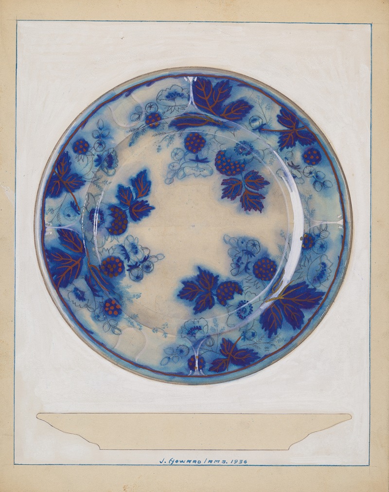 J. Howard Iams - Plate