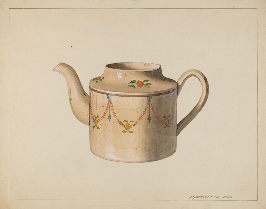 J. Howard Iams - Teapot