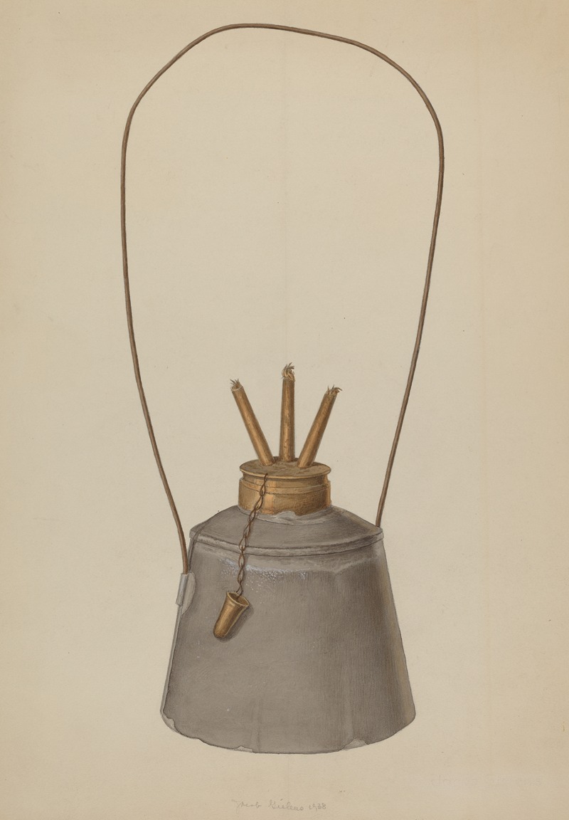 Jacob Gielens - Camphene Lamp