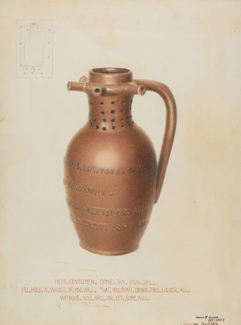 James M. Lawson - Trick Drinking Mug