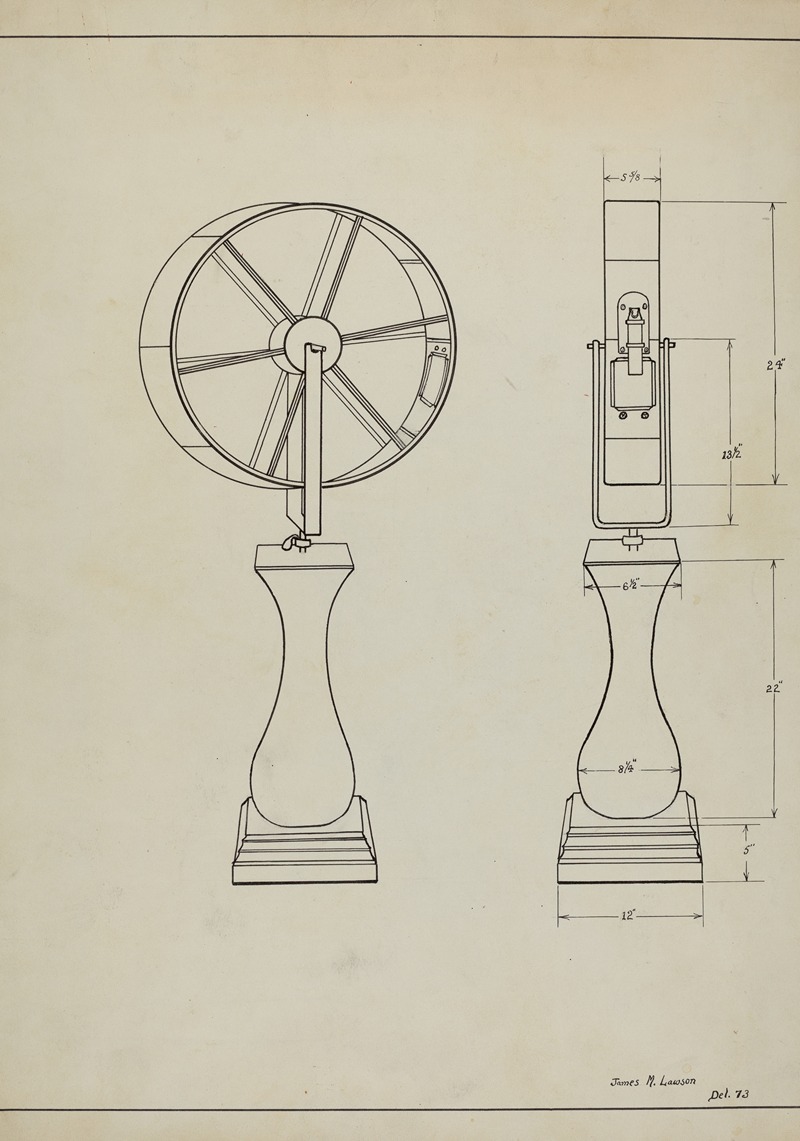 James M. Lawson - Lottery Wheel