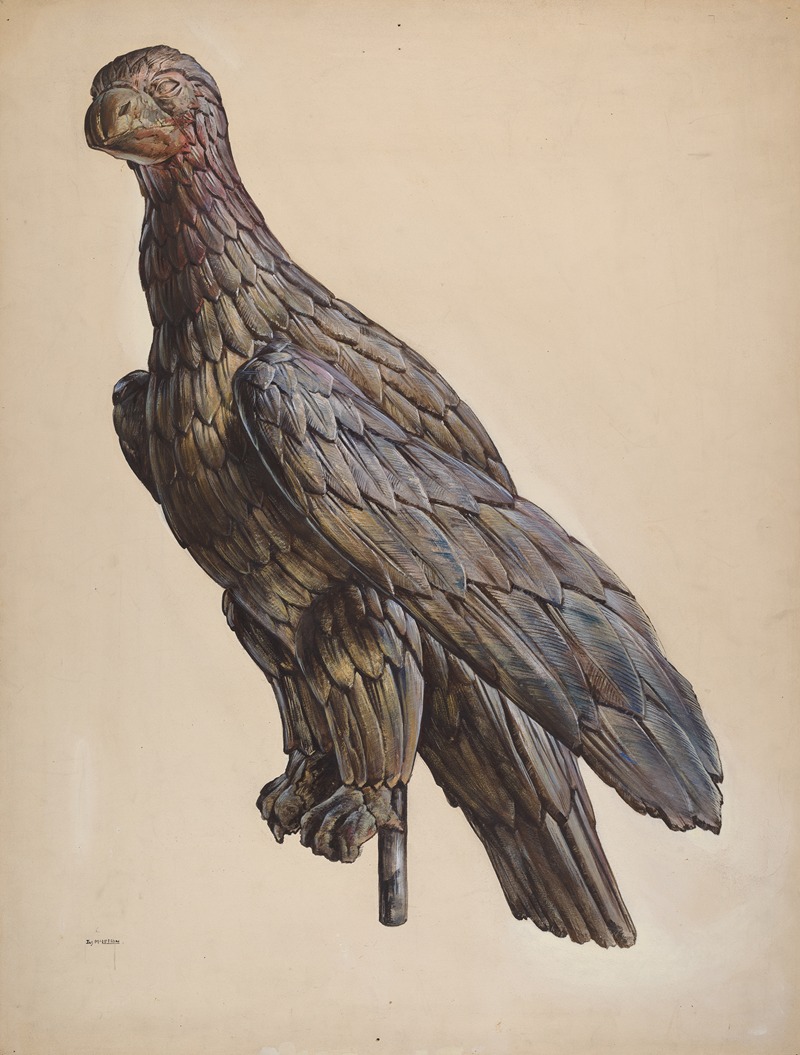 James McLellan - Finial Eagle