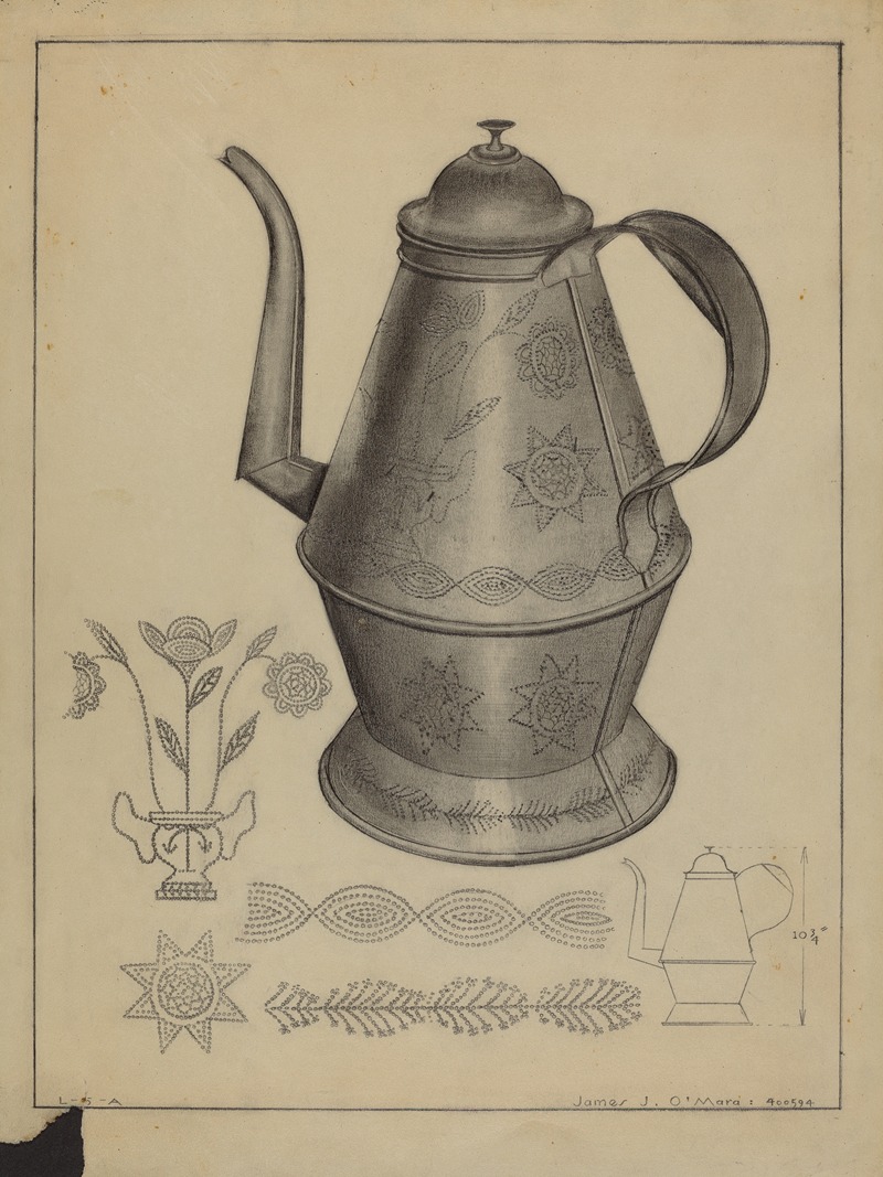 James O'Mara - Pa. German Coffee Pot