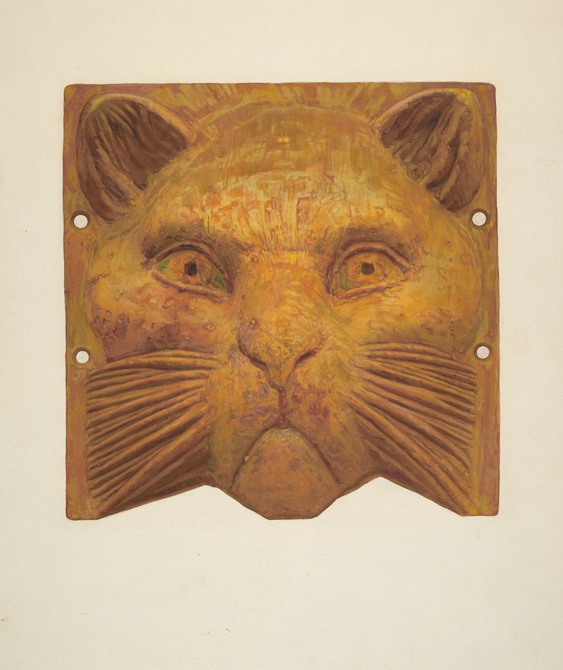 Jane Iverson - Cast Iron Cat’s Head