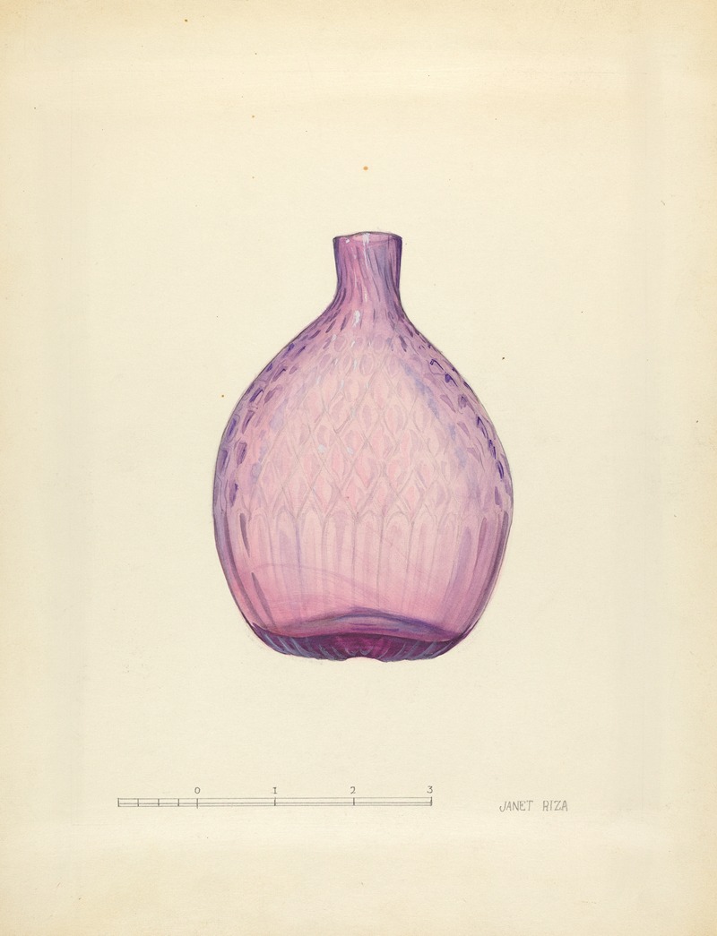 Janet Riza - Toilet or Perfume Bottle