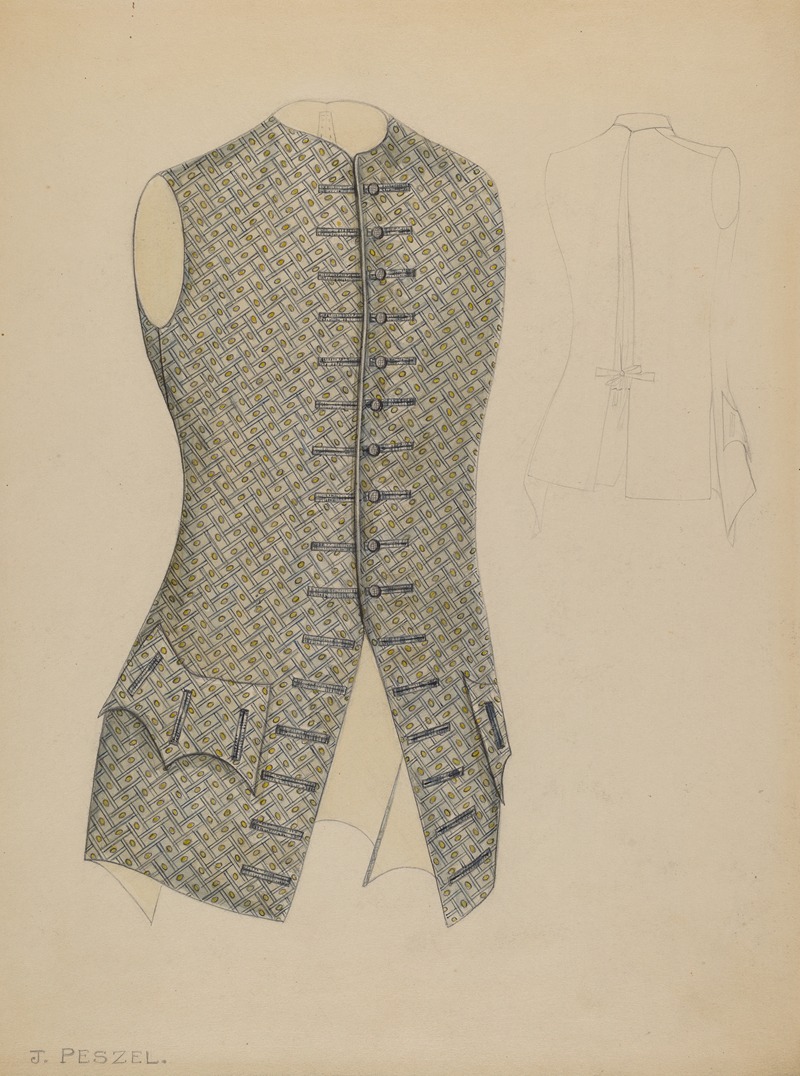 Jean Peszel - Waistcoat