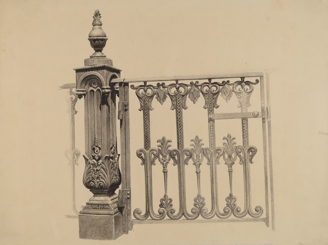 Jerome Hoxie - Gate and Gatepost