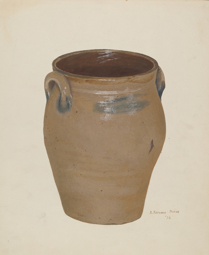 Jerome Hoxie - Two Handled Preserve Crock