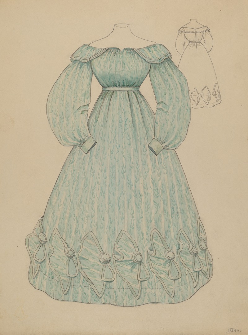 Jessie M. Benge - Dress