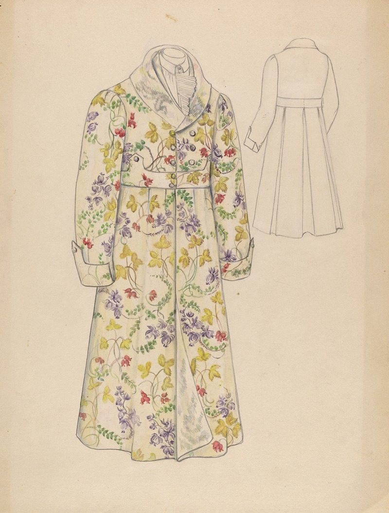 Jessie M. Benge - Man’s Dressing Gown