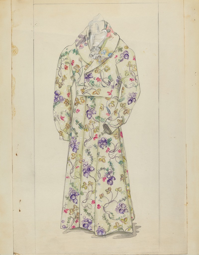 Jessie M. Benge - Man’s Dressing Gown