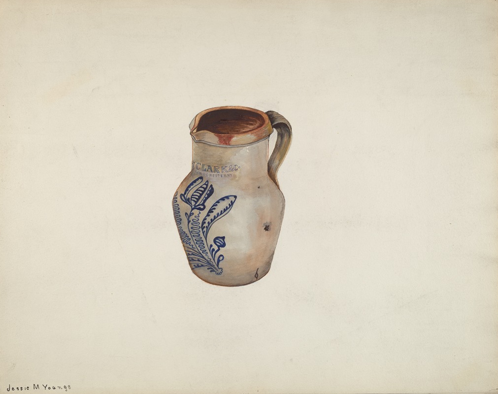 Jessie M. Youngs - Water Pitcher