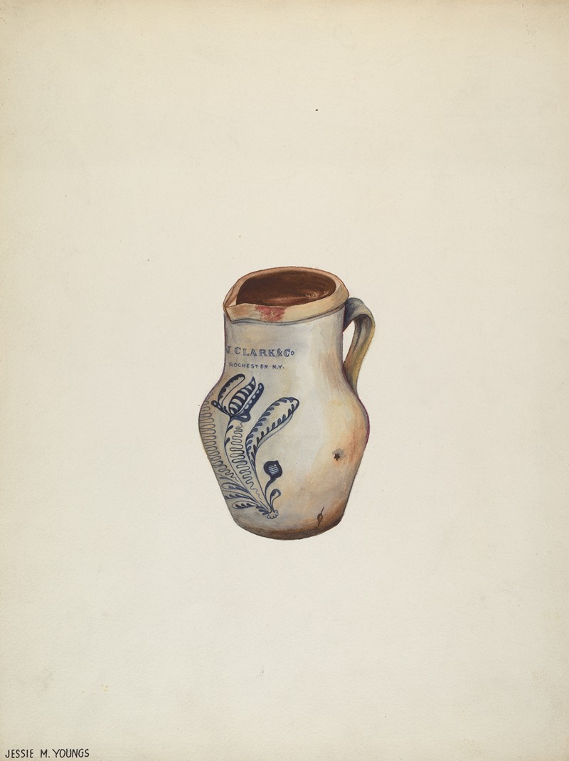 Jessie M. Youngs - Water Pitcher