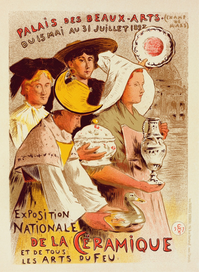 Etienne Moreau-Nélaton - Exposition Nationale De La Céramique Et De Tous Les Arts Du Feu