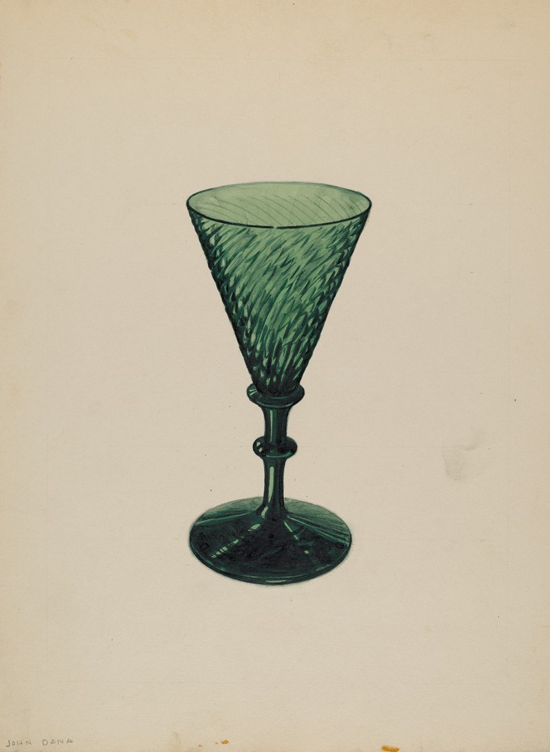 John Dana - Sherry Wine Glass