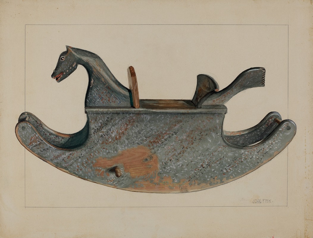 John Fisk - Toy Rocking Horse