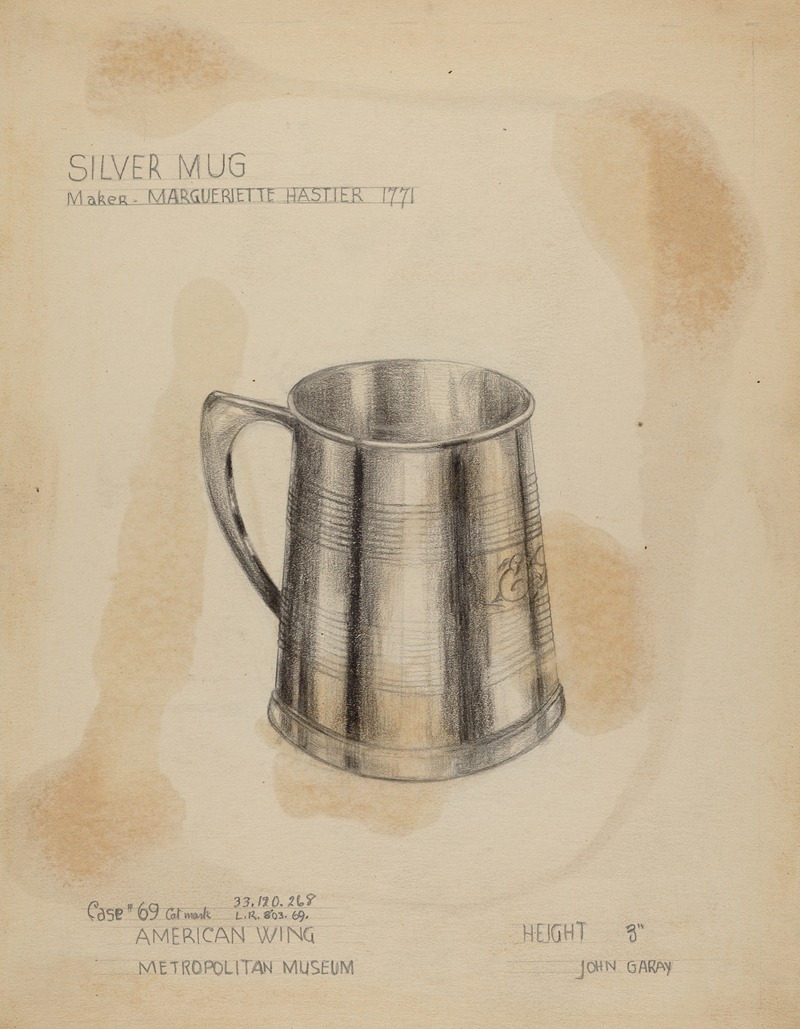 John Garay - Silver Mug