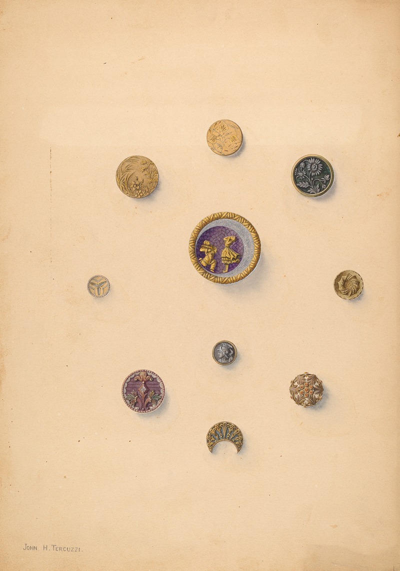 John H. Tercuzzi - Buttons