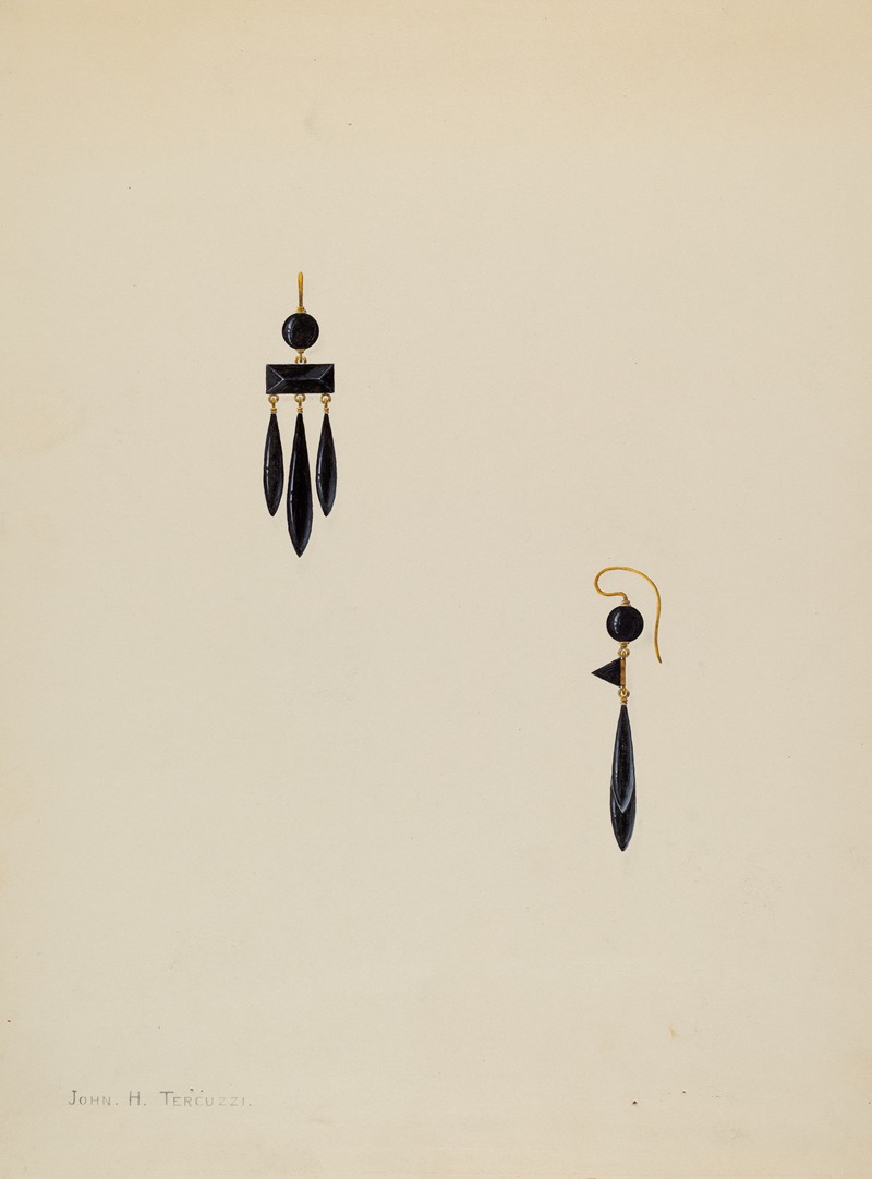 John H. Tercuzzi - Earrings