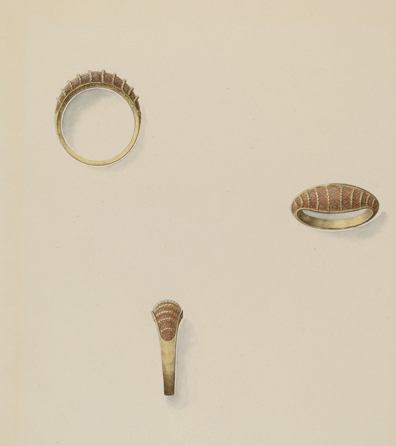 John H. Tercuzzi - Hair Ring