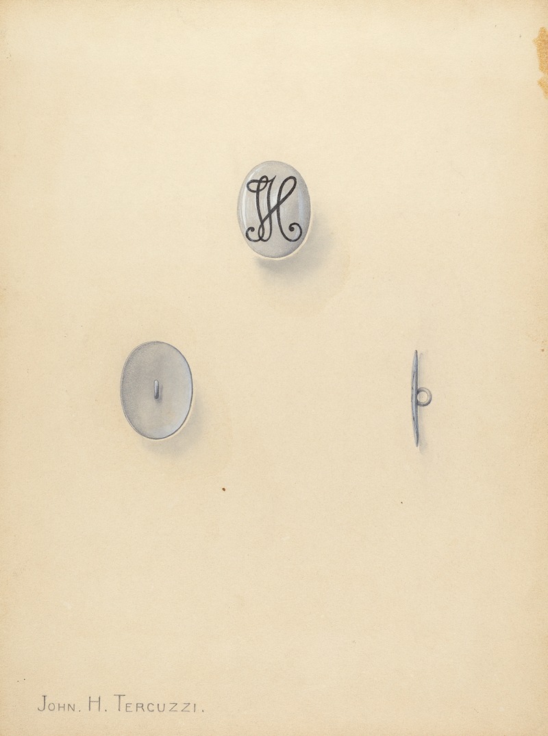 John H. Tercuzzi - Jewelry Button