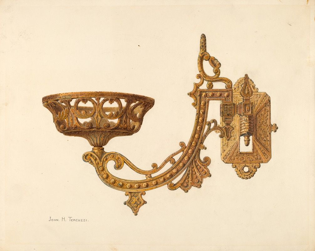 John H. Tercuzzi - Lamp Bracket