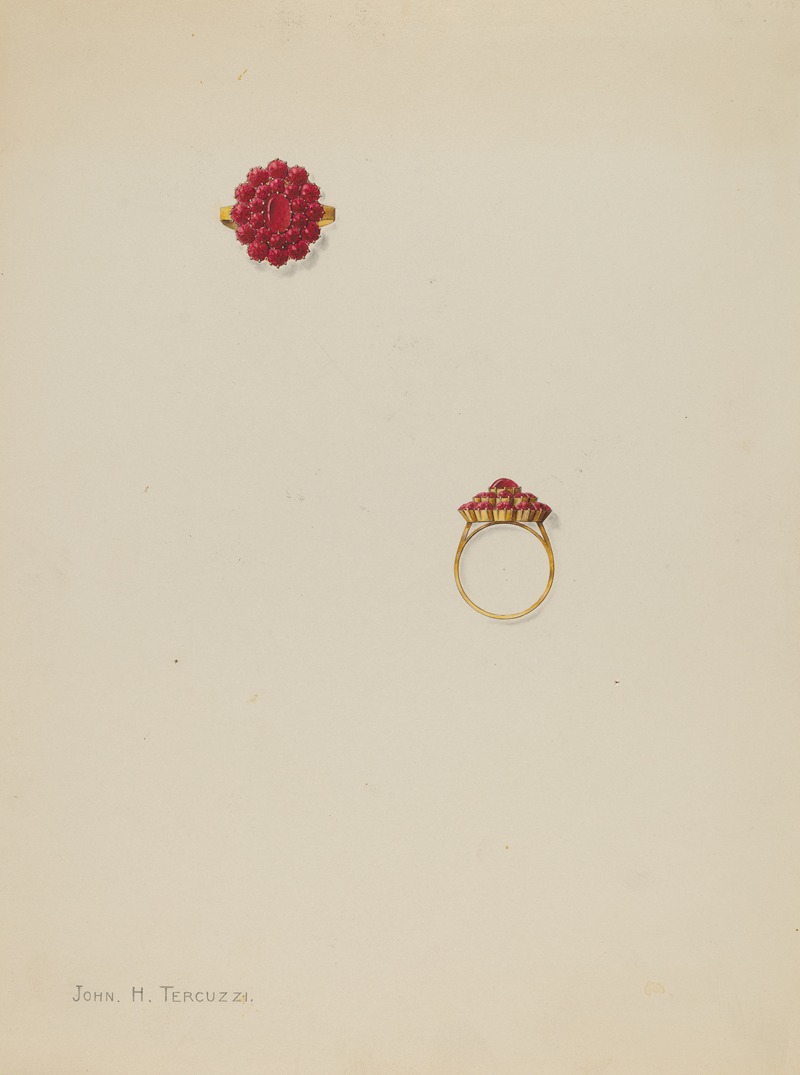 John H. Tercuzzi - Ring