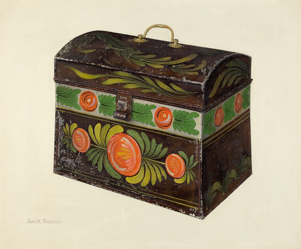 John H. Tercuzzi - Toleware Box