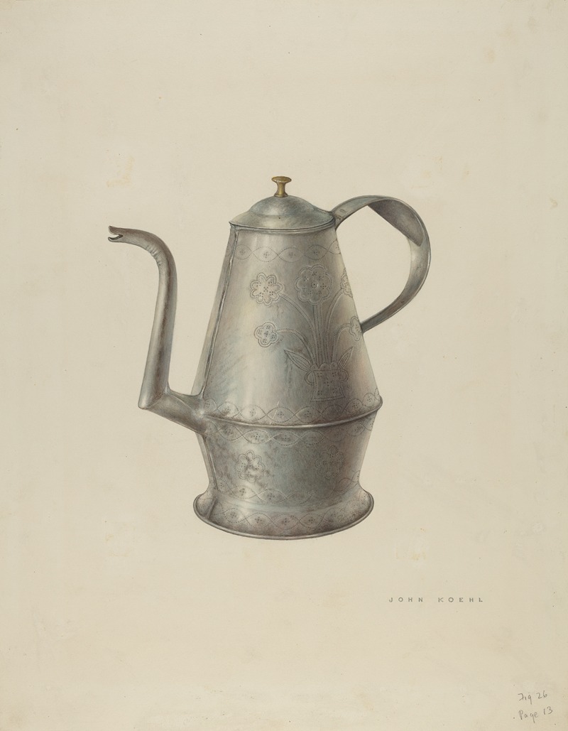 John Koehl - Coffee Pot