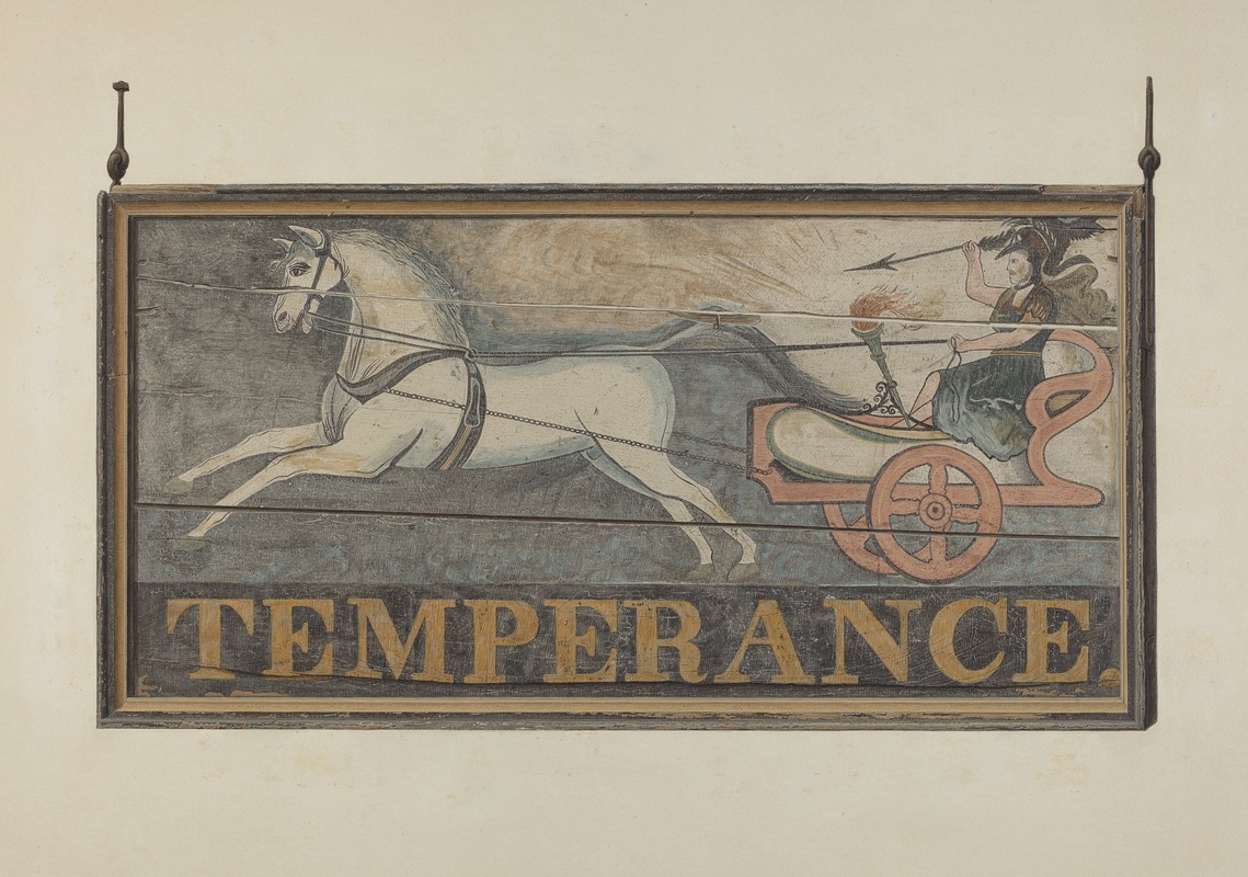 John Matulis - Tavern Sign – Temperance