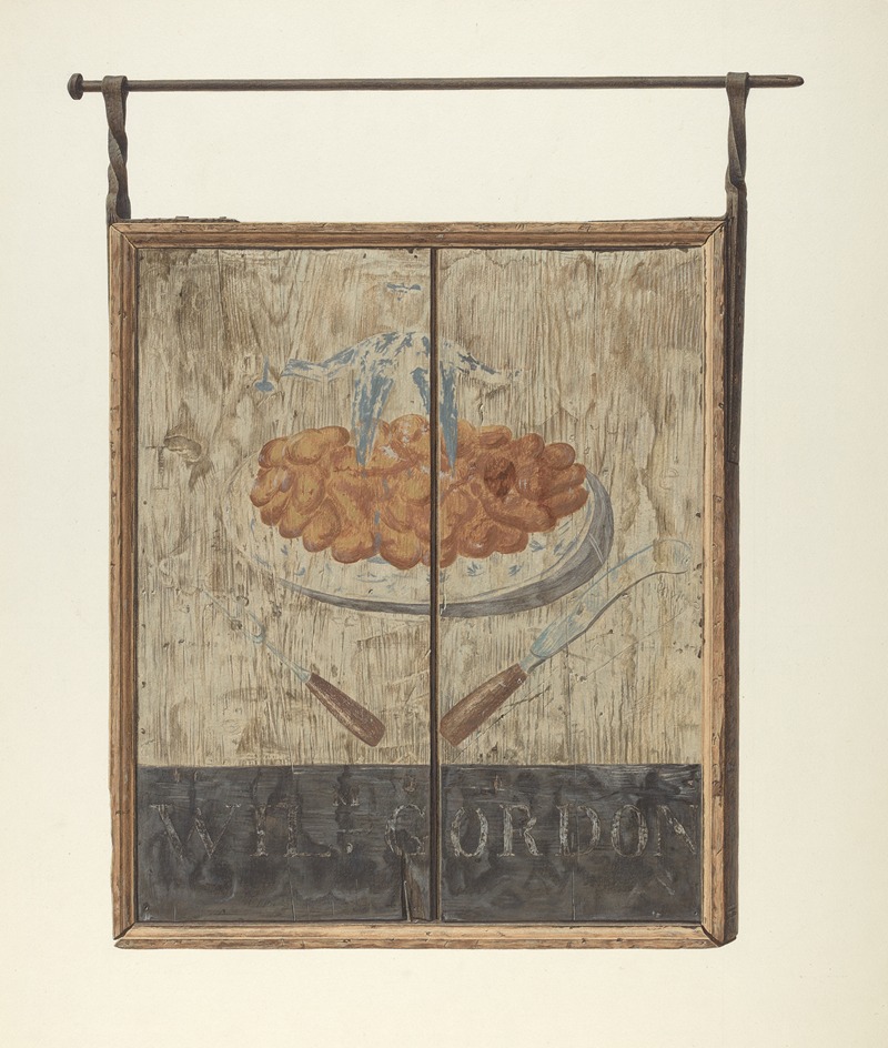 John Matulis - William Gordon’s Tavern Sign