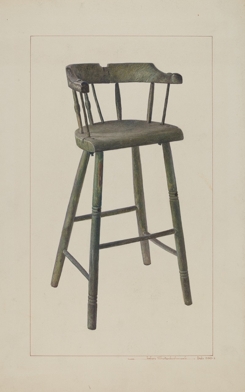 John Swientochowski - Baby High Chair