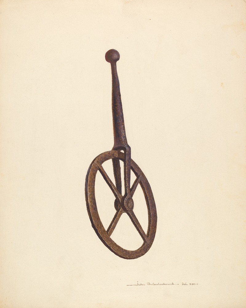 John Swientochowski - Blacksmith’s Measuring Wheel