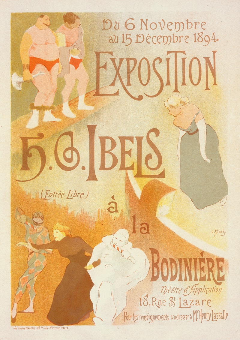 Henri-Gabriel Ibels - Exposition De H. G. Ibels